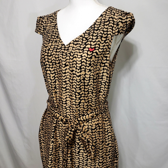 Rachel Roy Heart On Sleeve Dress Sz 6 EUC - Picture 5 of 8